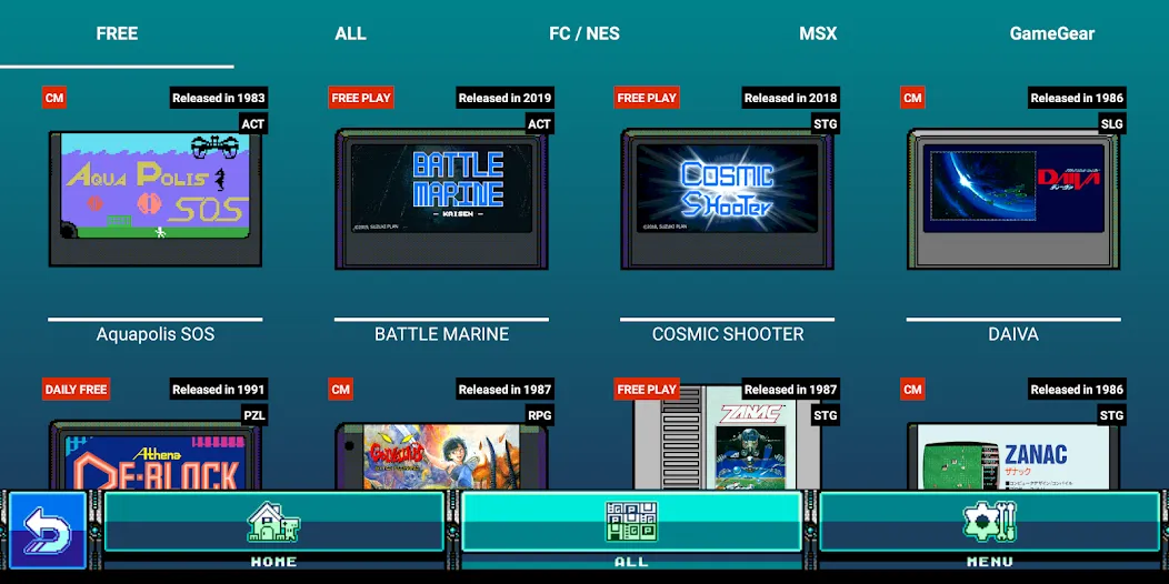 PicoPico - 8bit Retro Games (ПикоПико) [МОД Unlocked] APK Android Screenshot 1