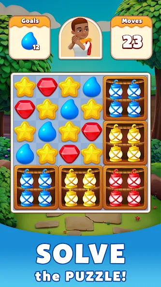 Treasure Party: Puzzle Fun! (Трежер Пати) [МОД Unlocked] APK Android Screenshot 3