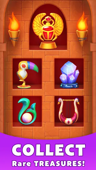 Treasure Party: Puzzle Fun! (Трежер Пати) [МОД Unlocked] APK Android Screenshot 5