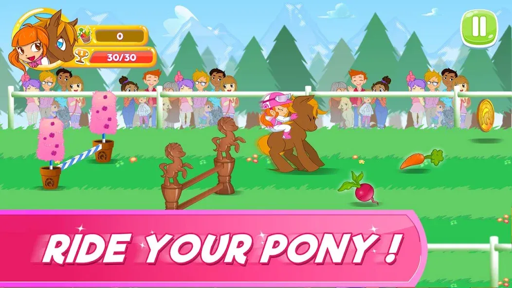 Pony Run : Magic Trails (Пони Ран) [МОД Premium] APK Android Screenshot 2