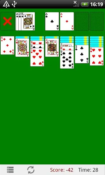Classic Solitaire [МОД Меню] APK Android Screenshot 2