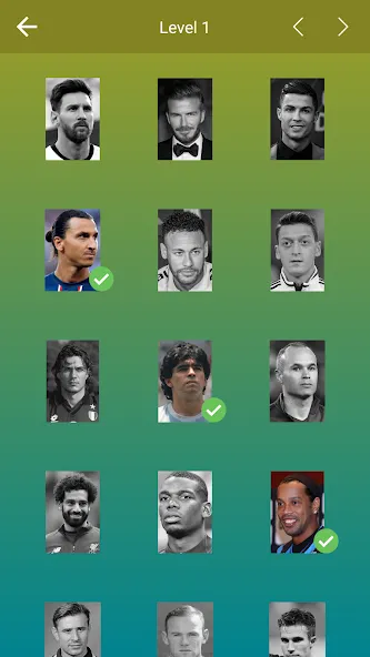 Guess the Soccer Player: Quiz [МОД Все открыто] APK Android Screenshot 3