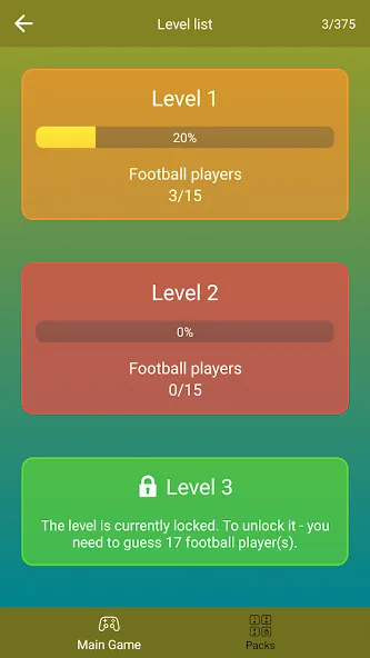 Guess the Soccer Player: Quiz [МОД Все открыто] APK Android Screenshot 4