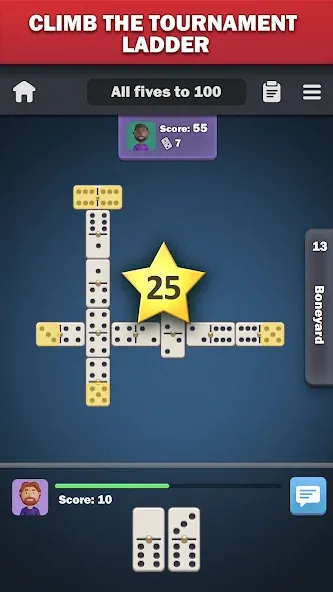 Dominoes online - play Domino! [МОД Unlocked] APK Android Screenshot 3