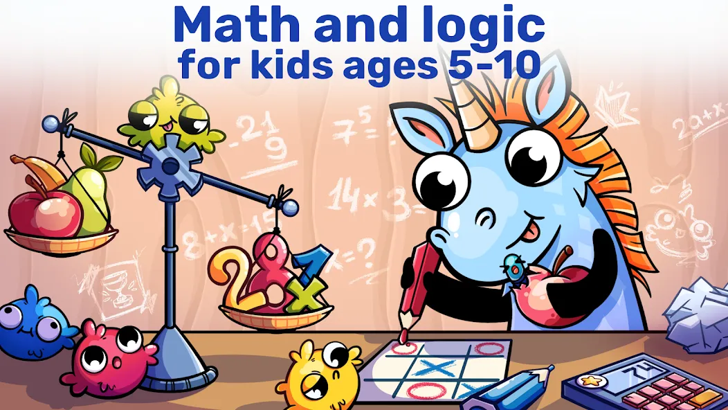 Math&Logic games for kids [МОД Меню] APK Android Screenshot 1