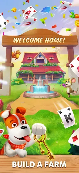 Solitaire Grand Harvest (Солитер Гранд Харвест) [МОД Бесконечные монеты] APK Android Screenshot 2