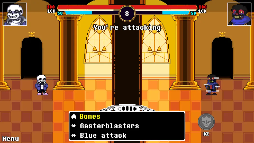 Underverse Battles (Андерверс Баттлз) [МОД Бесконечные монеты] APK Android Screenshot 3