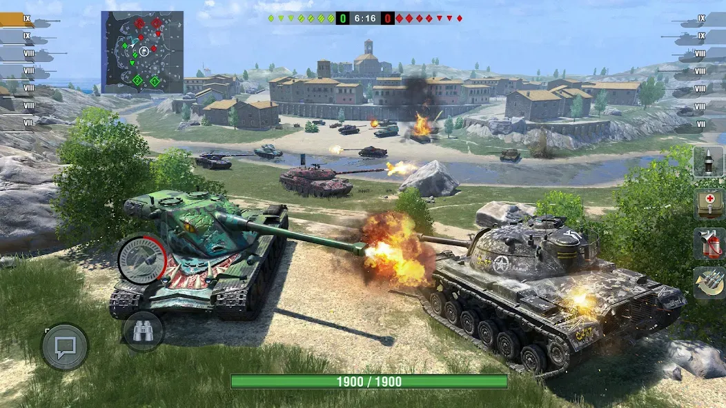 World of Tanks Blitz (Ворлд оф Танкс Блиц ПВП) [МОД Меню] APK Android Screenshot 2