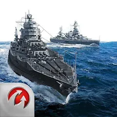 World of Warships Blitz War (Ворлд оф Варшипс Блиц Вар) [МОД Все открыто] APK Android