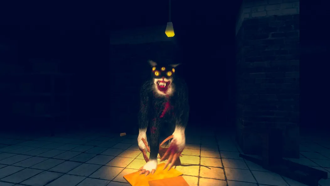 Cat Fred Evil Pet. Horror game [МОД Premium] APK Android Screenshot 2