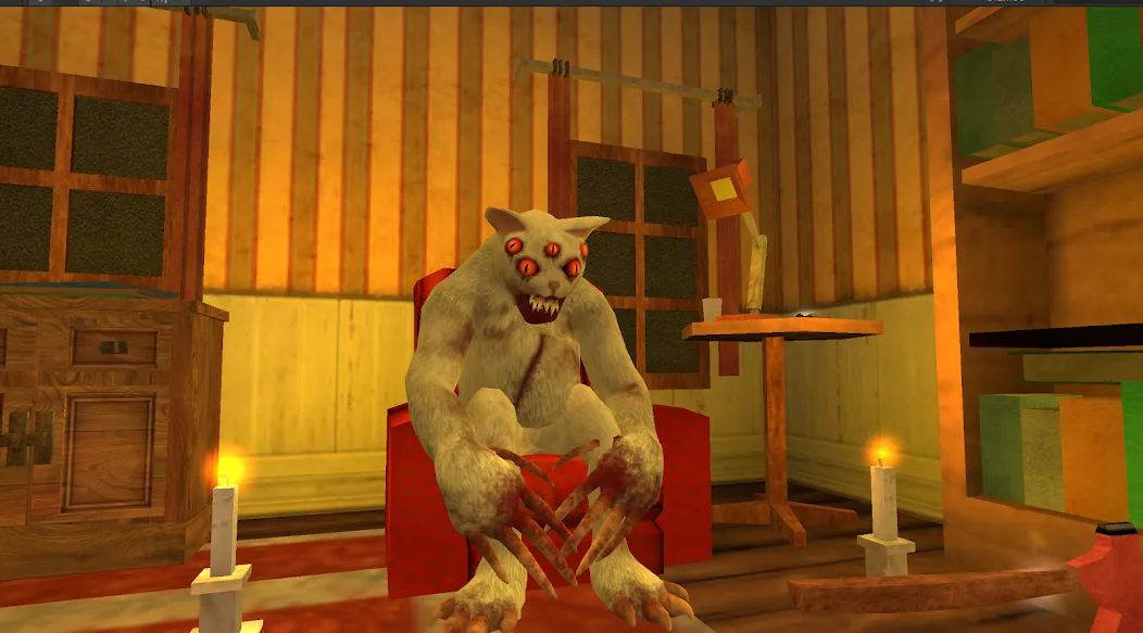 Cat Fred Evil Pet. Horror game [МОД Premium] APK Android Screenshot 4