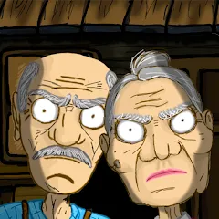 Grandpa And Granny Home Escape (Дедушка и бабушка сбегают из дома) [МОД Mega Pack] APK Android