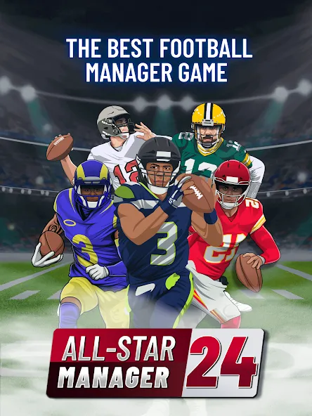 Fantasy Football Bowl Manager (Американ) [МОД Premium] APK Android Screenshot 5