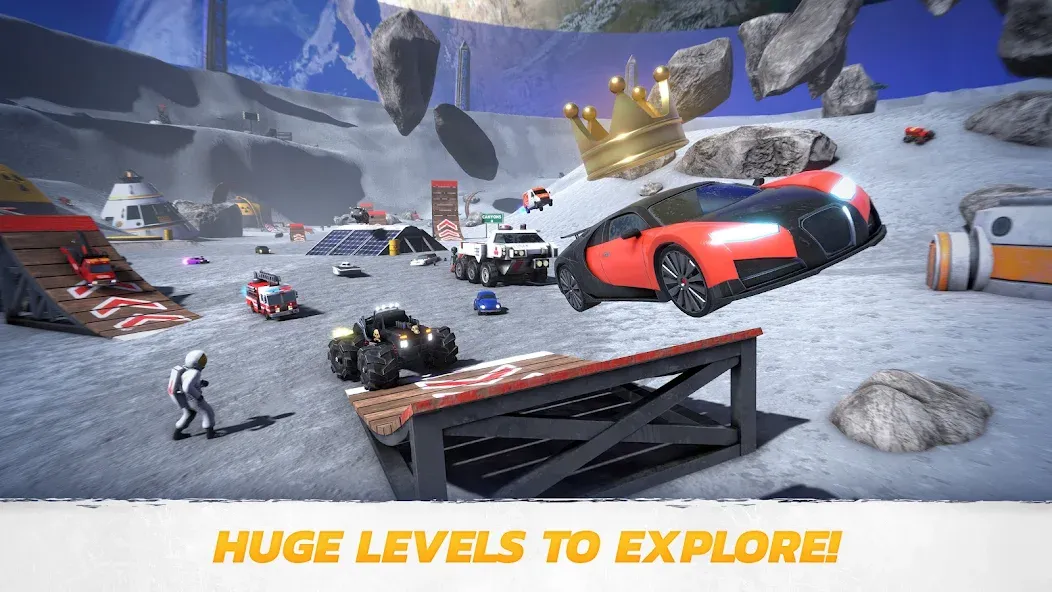 Crash Drive 3: Car Stunting (Крэш Драйв 3) [МОД Бесконечные монеты] APK Android Screenshot 3