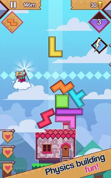 99 Bricks Wizard Academy (Волшебная Академия) [МОД Premium] APK Android Screenshot 2