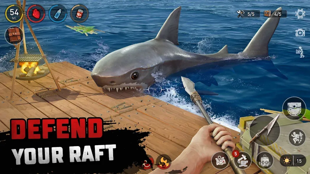 Raft® Survival - Ocean Nomad (Рафт) [МОД Меню] APK Android Screenshot 2