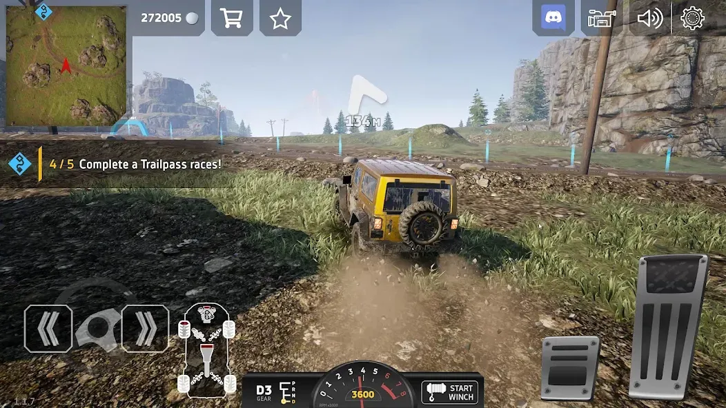Off Road 4x4 Driving Simulator (Офф Роад) [МОД Меню] APK Android Screenshot 2