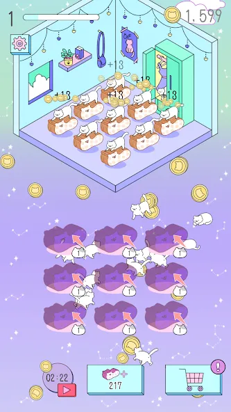 Purrfect Cats (Парфект кэтс) [МОД Mega Pack] APK Android Screenshot 2
