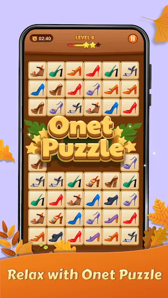 Onet Puzzle - Tile Match Game (Онет Пазл) [МОД Меню] APK Android Screenshot 1