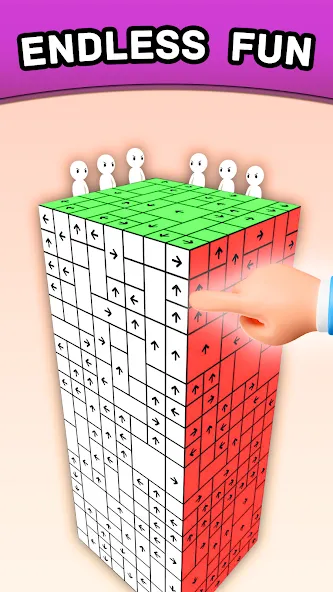 Tap Master - Take Blocks Away (Тап Мастер) [МОД Бесконечные монеты] APK Android Screenshot 3