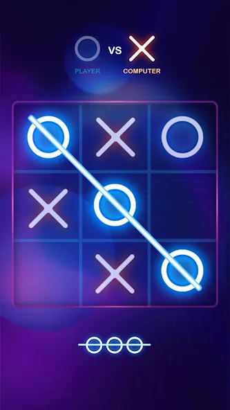 Tic Tac Toe 2 Player: XO Game (Тик Так Тоу 2 игрока) [МОД Бесконечные монеты] APK Android Screenshot 4