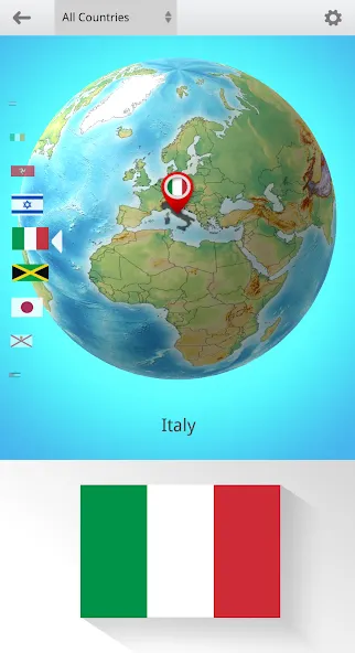 Flags On the Globe [МОД Много денег] APK Android Screenshot 4