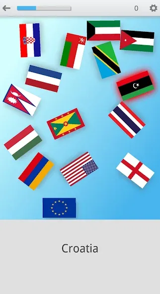 Flags On the Globe [МОД Много денег] APK Android Screenshot 5