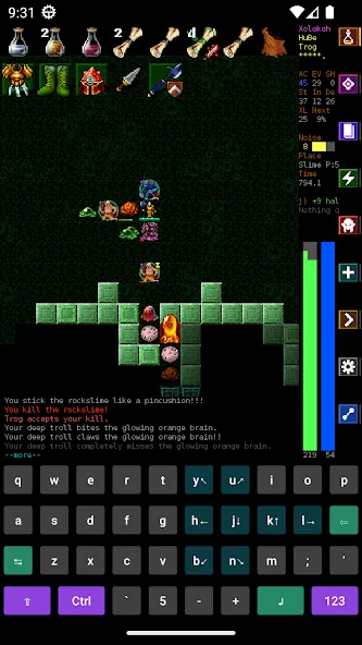 Dungeon Crawl Stone Soup (Данжен Кролл Стоун Суп) [МОД Все открыто] APK Android Screenshot 2