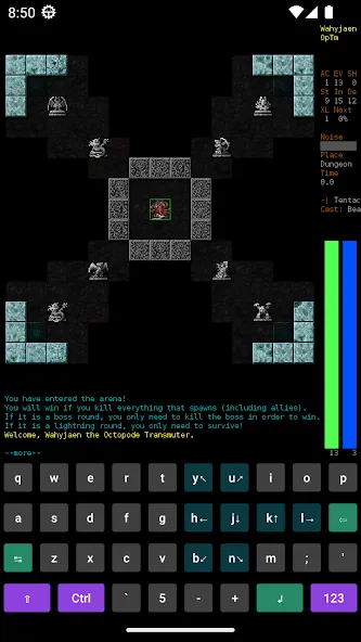 Dungeon Crawl Stone Soup (Данжен Кролл Стоун Суп) [МОД Все открыто] APK Android Screenshot 4