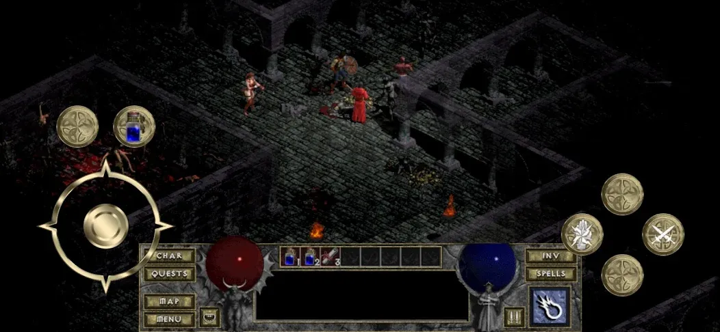 DevilutionX - Diablo 1 port (ДевилутионЭкс) [МОД Бесконечные монеты] APK Android Screenshot 2