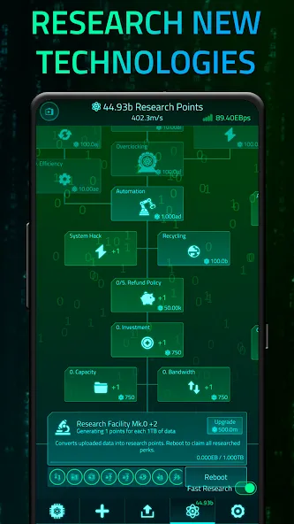 Upload Simulator (Аплоад Симулятор) [МОД Бесконечные монеты] APK Android Screenshot 4
