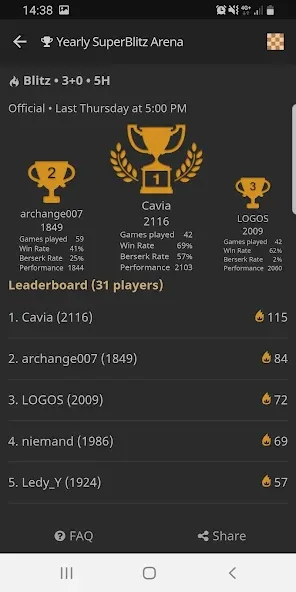 lidraughts • Online Draughts [МОД Бесконечные монеты] APK Android Screenshot 4