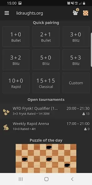 lidraughts • Online Draughts [МОД Бесконечные монеты] APK Android Screenshot 5