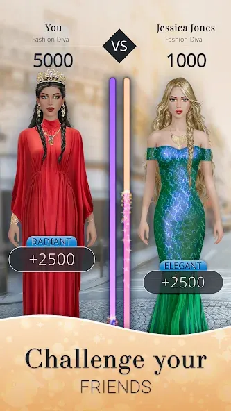 Fashion Nation: Style & Fame (Фэшн Нэйшн) [МОД Все открыто] APK Android Screenshot 3