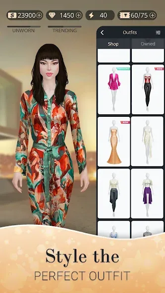 Fashion Nation: Style & Fame (Фэшн Нэйшн) [МОД Все открыто] APK Android Screenshot 4