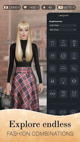 Fashion Nation: Style & Fame (Фэшн Нэйшн) [МОД Все открыто] APK Android Screenshot 5