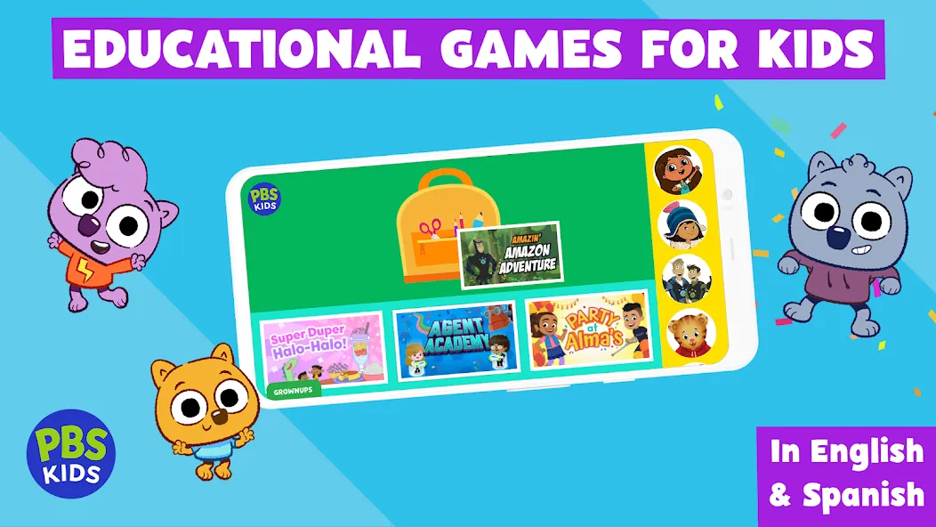 PBS KIDS Games (ПиБиЭс КИДС Игры) [МОД Все открыто] APK Android Screenshot 1
