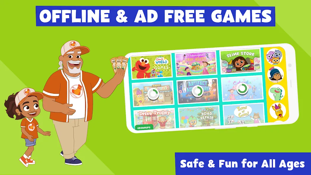 PBS KIDS Games (ПиБиЭс КИДС Игры) [МОД Все открыто] APK Android Screenshot 2