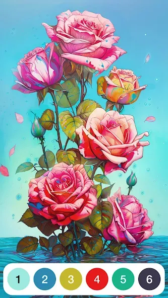 Paint by Number: Coloring Game [МОД Unlocked] APK Android Screenshot 1