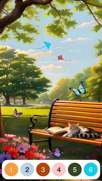 Paint by Number: Coloring Game [МОД Unlocked] APK Android Screenshot 5