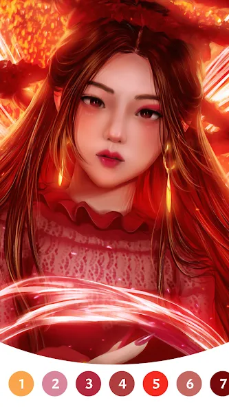 BlackPink Paint by Number (БлэкПинк Раскраска по номерам) [МОД Premium] APK Android Screenshot 2