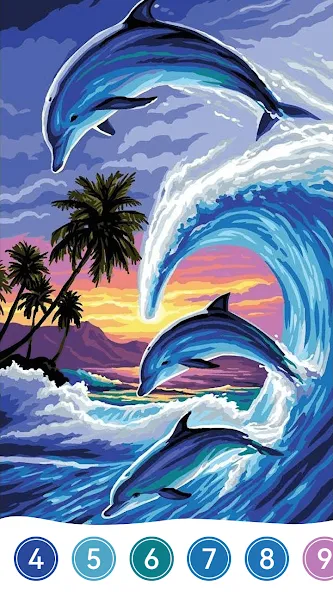 Tap Color by Number - Coloring [МОД Premium] APK Android Screenshot 1