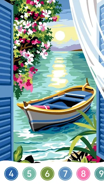 Tap Color by Number - Coloring [МОД Premium] APK Android Screenshot 2