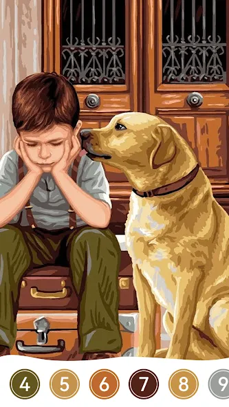 Tap Color by Number - Coloring [МОД Premium] APK Android Screenshot 3