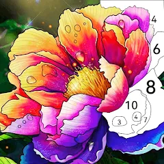 Tap Color by Number - Coloring [МОД Premium] APK Android