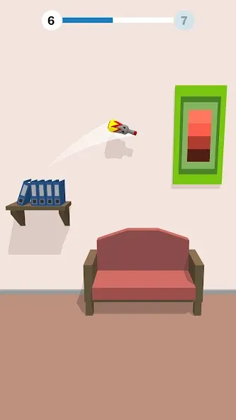 Bottle Flip 3D — Tap & Jump (Ботл Флип 3Д) [МОД Меню] APK Android Screenshot 4