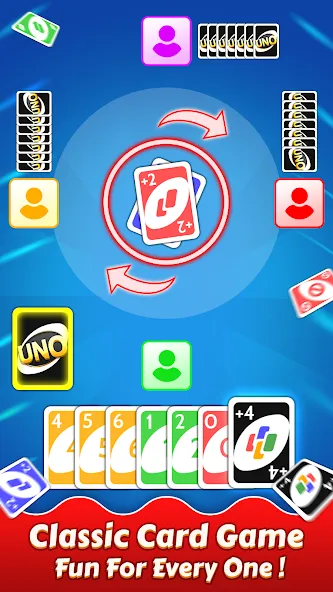 Uno - Party Card Game (Уно) [МОД Mega Pack] APK Android Screenshot 2