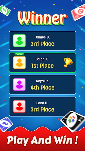 Uno - Party Card Game (Уно) [МОД Mega Pack] APK Android Screenshot 3