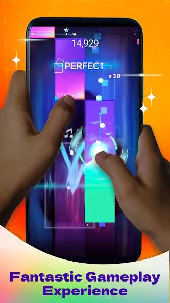 Boomstar - Piano Music Master (Бумстар) [МОД Бесконечные монеты] APK Android Screenshot 3