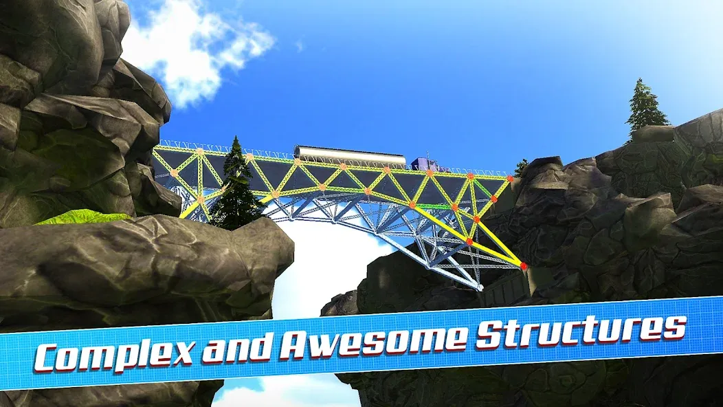 Bridge Construction Simulator (Бридж Конструкшн Симулятор) [МОД Много денег] APK Android Screenshot 4